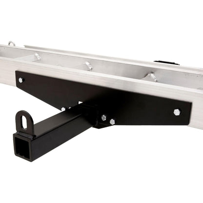 Black Widow Dirt Bike Carrier with Wheel Chock and 400 Pound Capacity, Silver - Find Fresh Goods