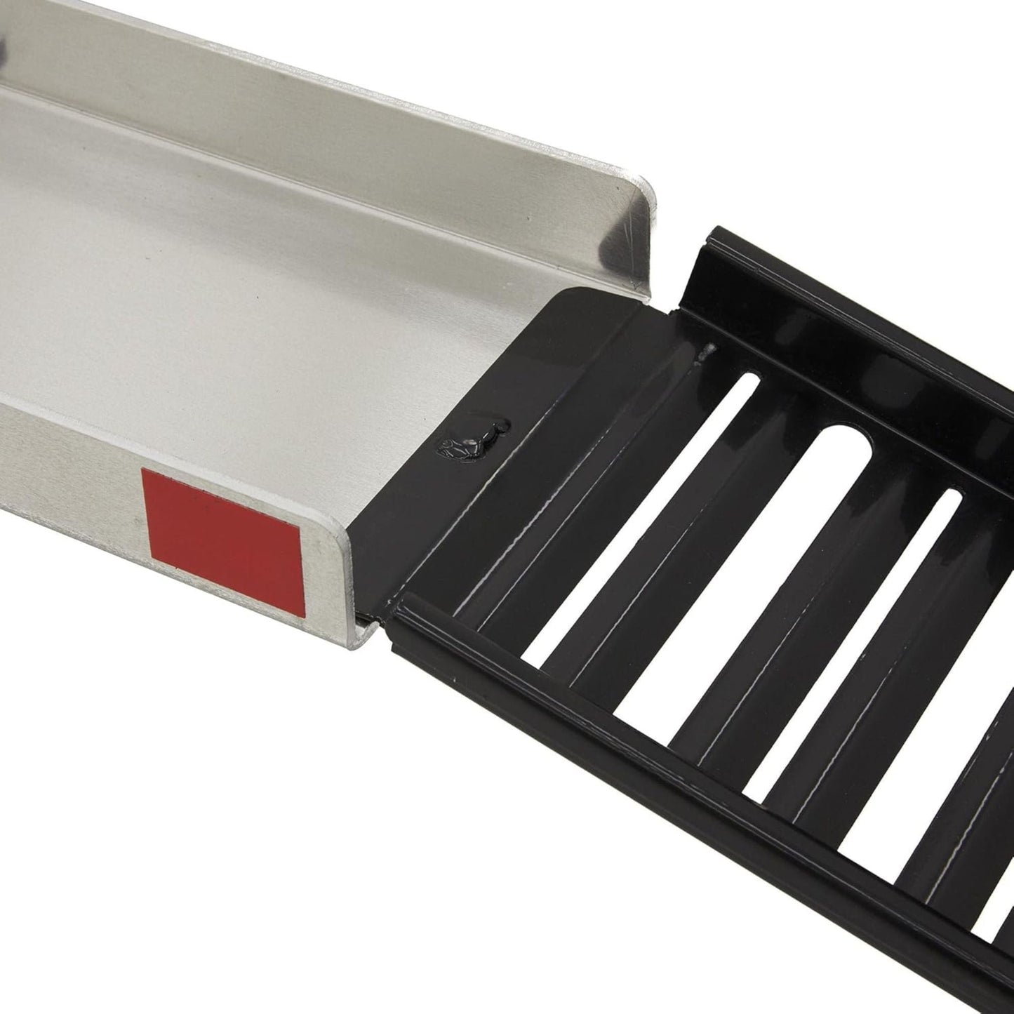 Black Widow Heavy Duty Hitch Mount Motorcycle Carrier, Steel Track & Ramp, Black - Find Fresh Goods