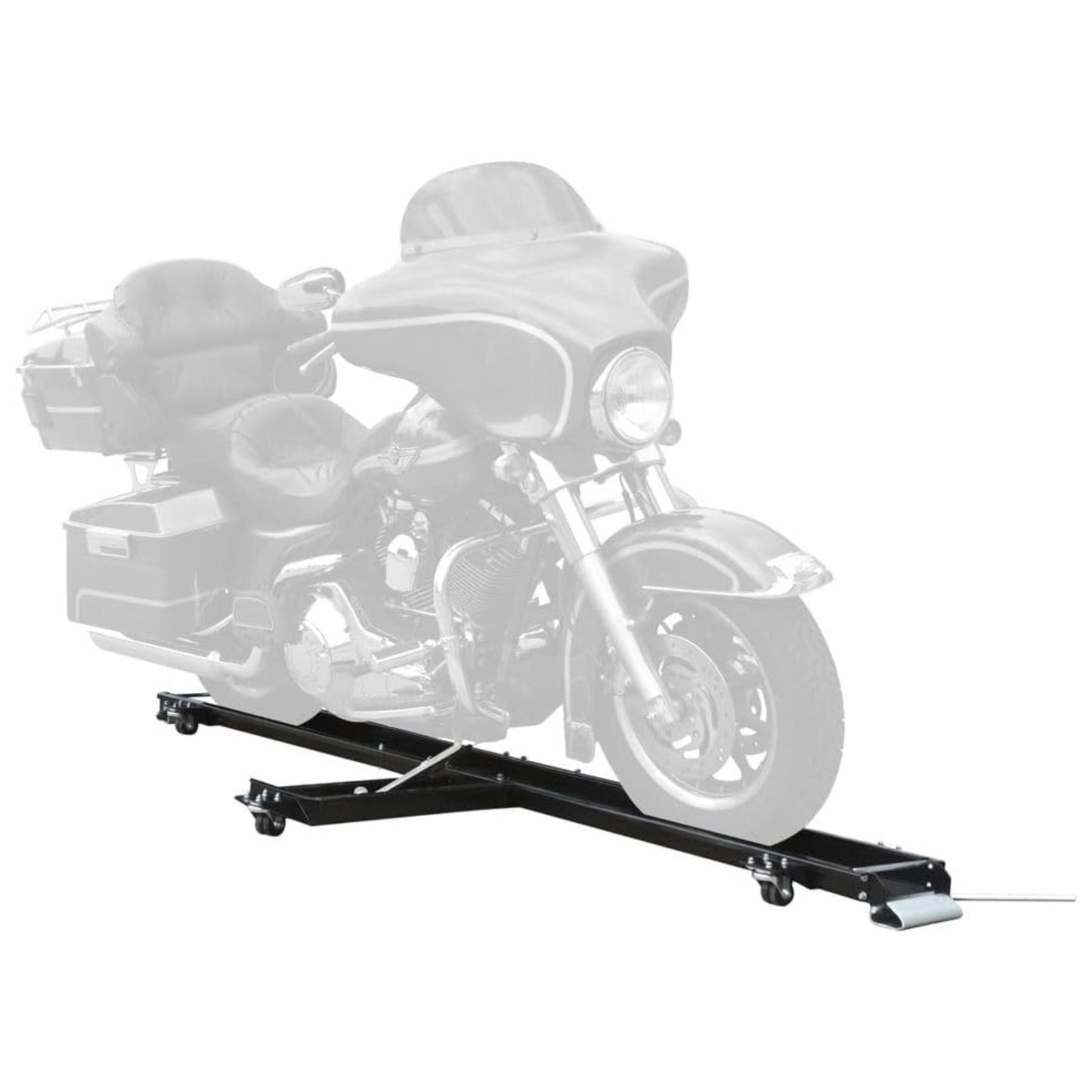 Black Widow Heavy Duty Motorcycle Dolly and Cruiser Garage Storage Ramp, Black - Find Fresh Goods