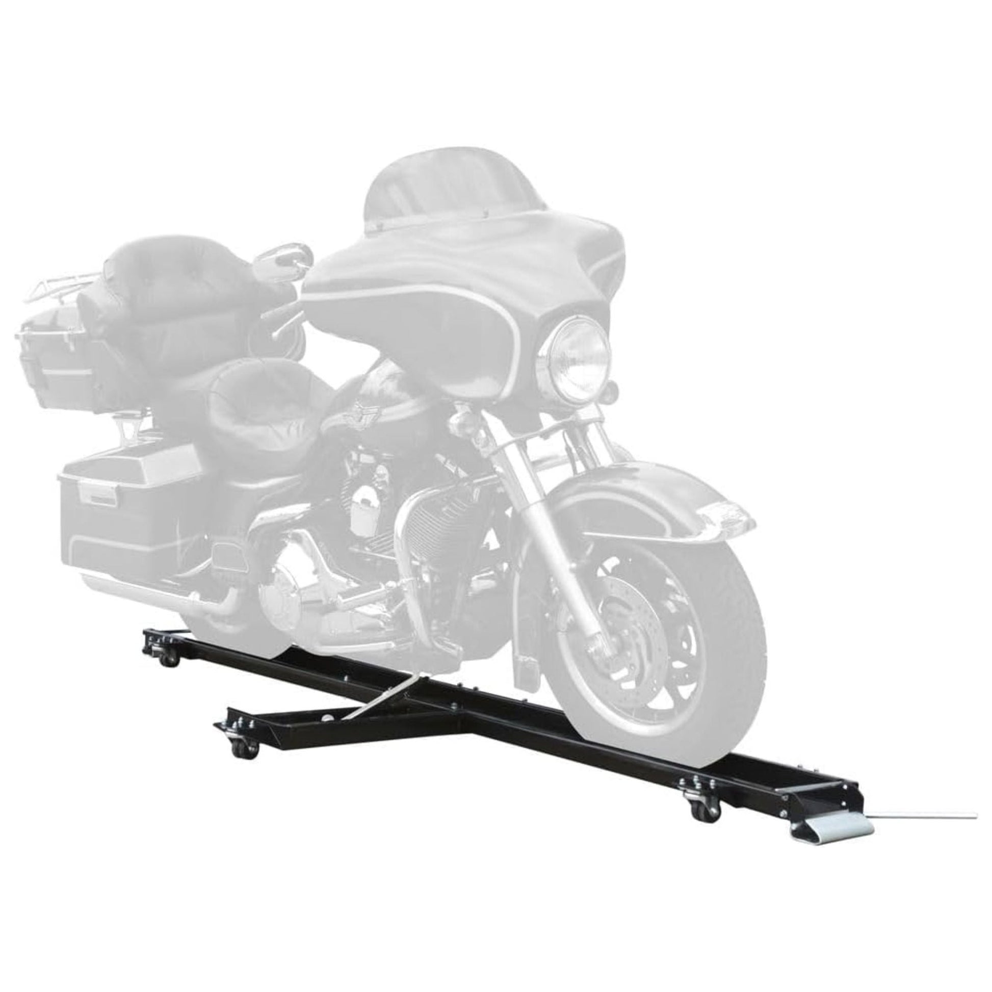 Black Widow Heavy Duty Motorcycle Dolly and Cruiser Garage Storage Ramp, Black - Find Fresh Goods