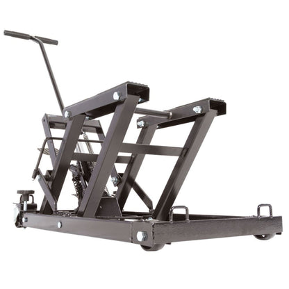 Black Widow Motorcycle and ATV Hydraulic Lift Jack Stand up to 1500 Pound, Black - Find Fresh Goods