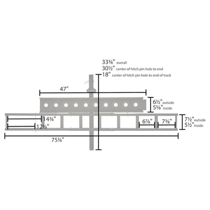 Black Widow Pro Anodized Aluminum Dirt Bike Carrier, 400 Pound Capacity, Black - Find Fresh Goods