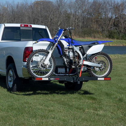 Black Widow Pro Anodized Aluminum Dirt Bike Carrier, 400 Pound Capacity, Black - Find Fresh Goods
