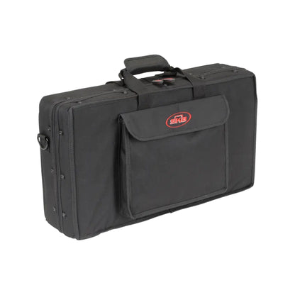SKB 21”x 11” DJ Foot Controller Small MIDI Keyboard Soft Case Padded Bag, Black