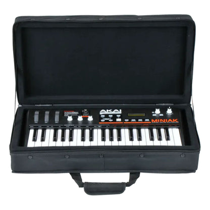 SKB 23”x11” DJ Controller & Small MIDI Keyboard Soft Case Padded Bag, Black