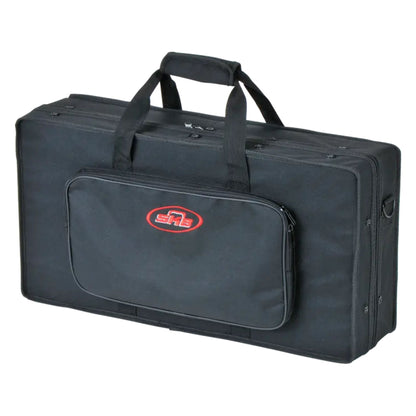 SKB 23”x11” DJ Controller & Small MIDI Keyboard Soft Case Padded Bag, Black