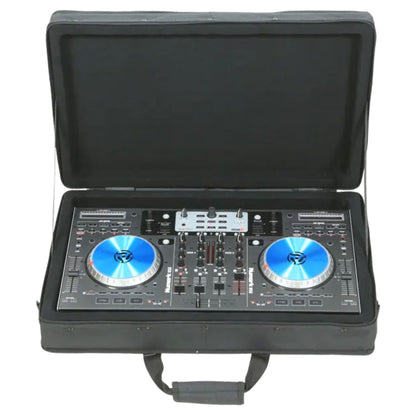 SKB 24”x14” DJ Controller & Small MIDI Keyboard Soft Case Padded Bag, Black