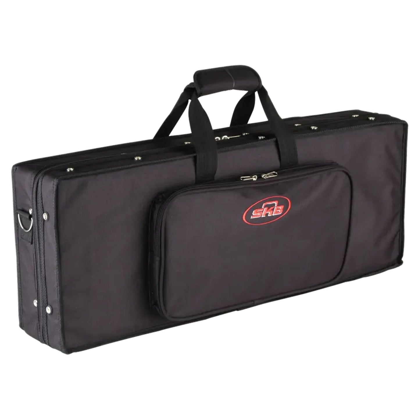 SKB 27”x 9” DJ Foot Controller Small MIDI Keyboard Soft Case Padded Bag, Black