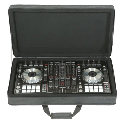 SKB 27”x14” DJ Controller & Small MIDI Keyboard Soft Case Padded Bag, Black