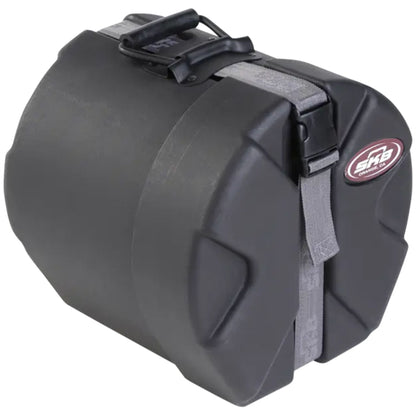 SKB 8" x 8" Tom Case with Padded Interior and D-Shaped Drum Design, Black