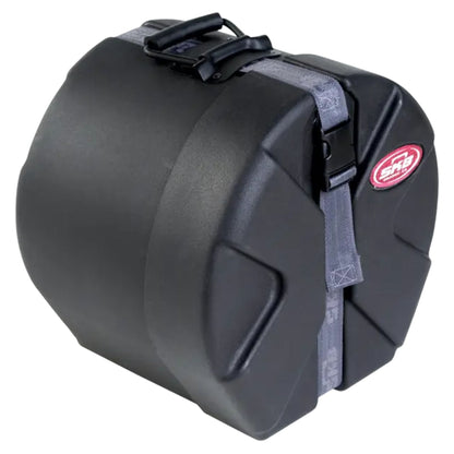 SKB 8" x 10" Tom Case with Padded Interior and D-Shaped Drum Design, Black