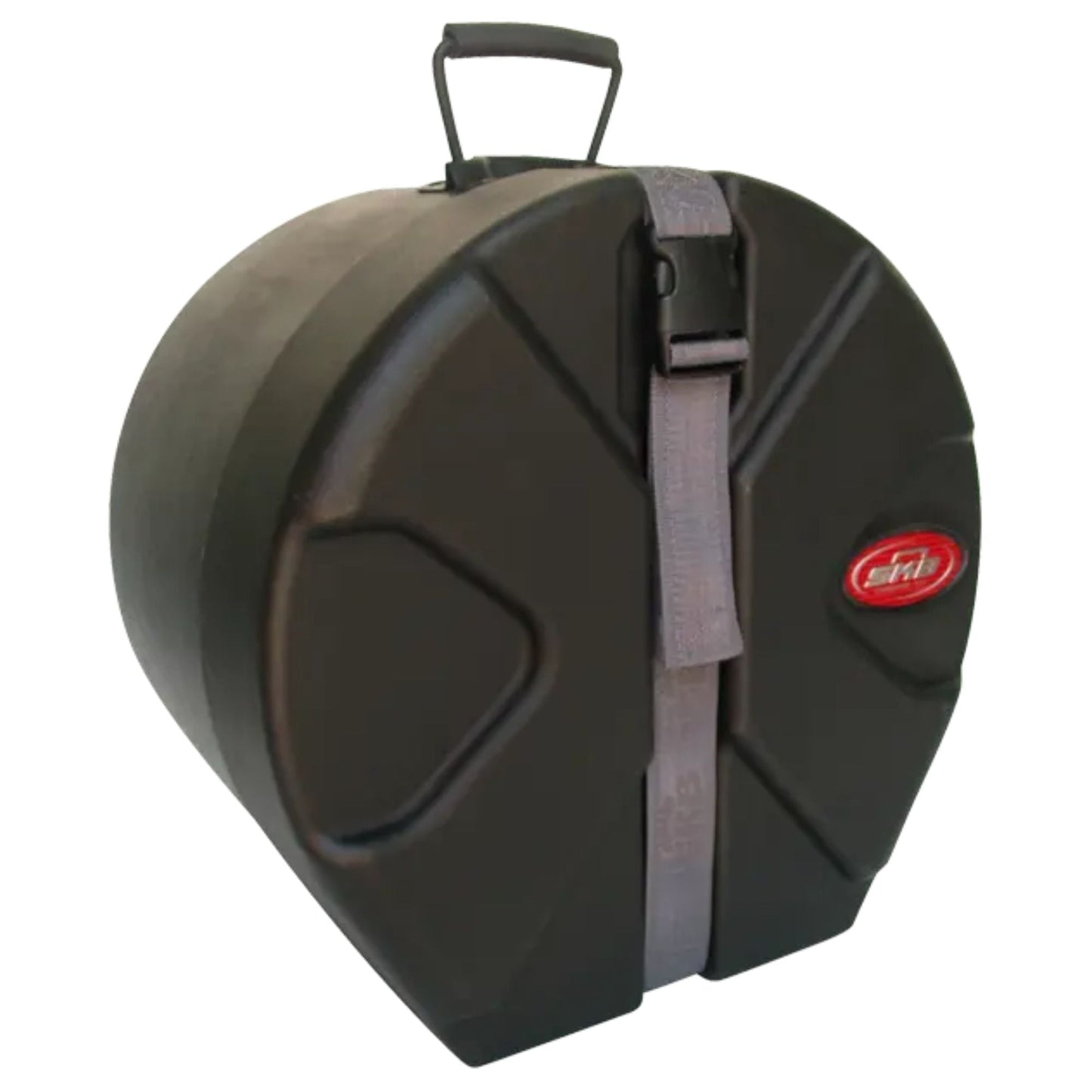 SKB 8" x 12" Tom Case with Padded Interior and D-Shaped Drum Design, Black