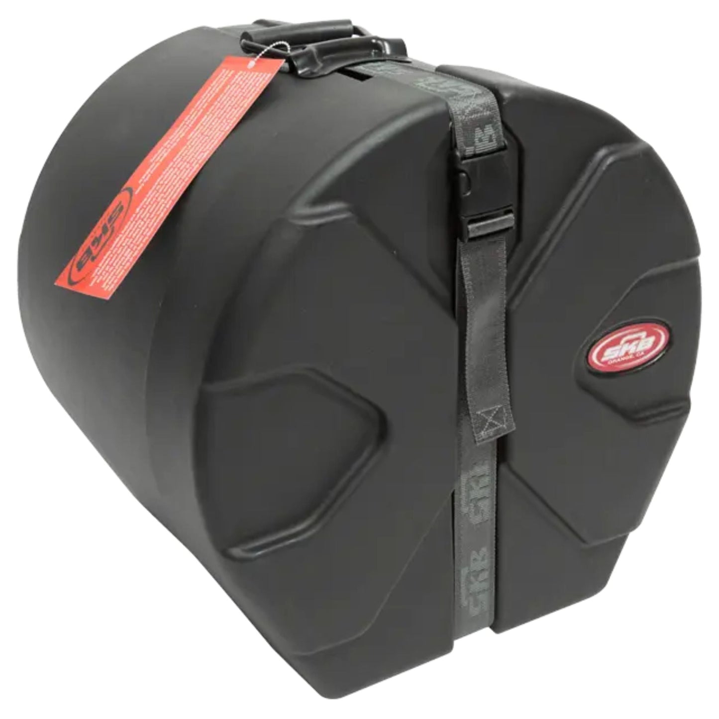 SKB 12" x 12" Tom Case with Padded Interior and D-Shaped Drum Design, Black