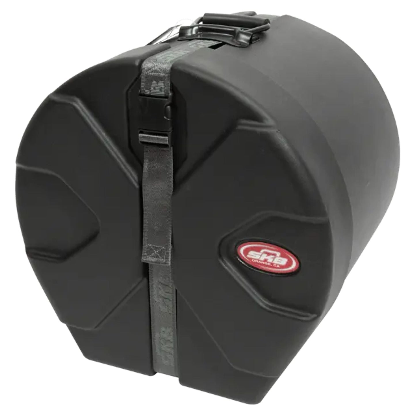 SKB 12" x 12" Tom Case with Padded Interior and D-Shaped Drum Design, Black