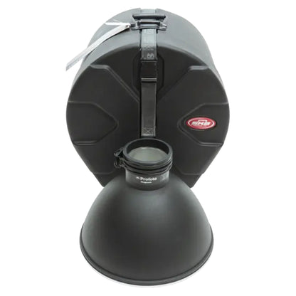 SKB 12" x 12" Tom Case with Padded Interior and D-Shaped Drum Design, Black