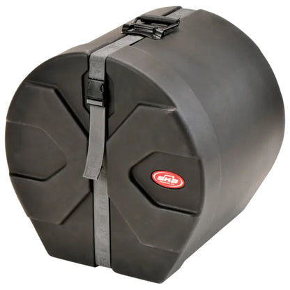 SKB 12" x 14" Tom Case with Padded Interior and D-Shaped Drum Design, Black