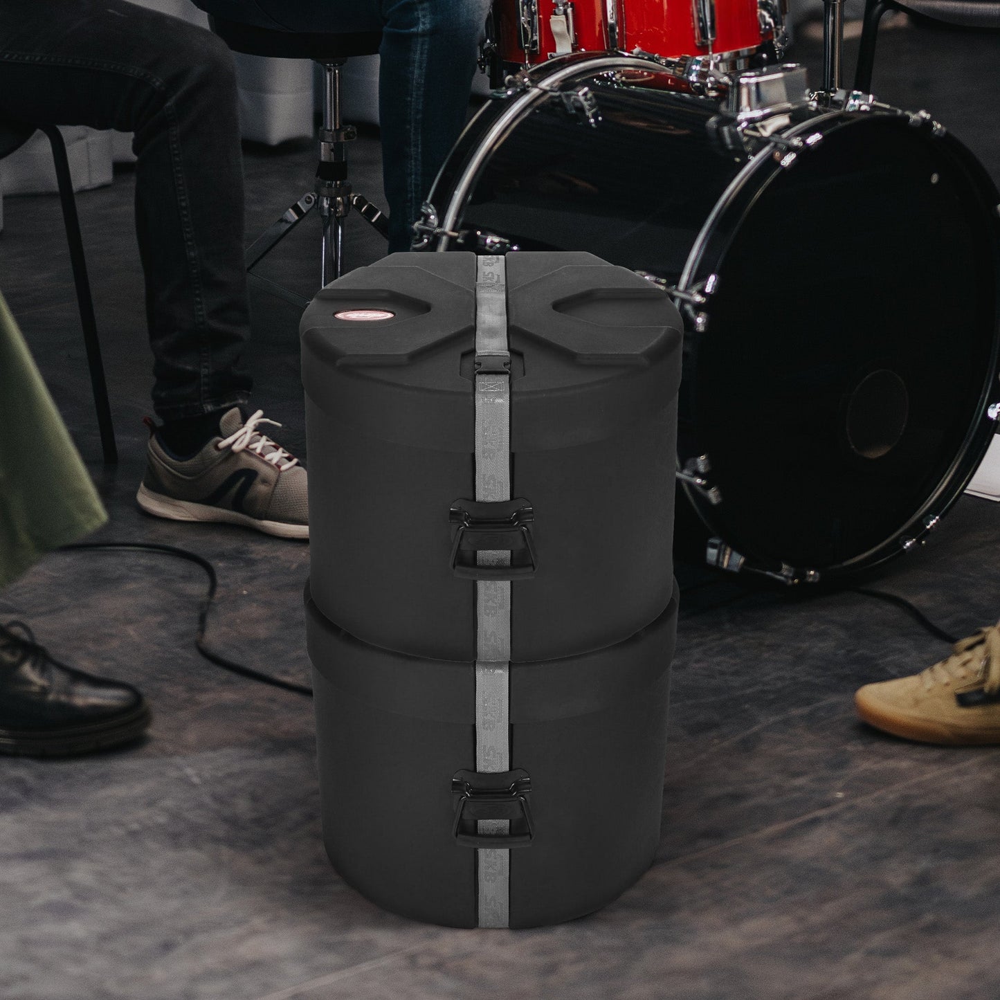 SKB 14" x 16" Floor Tom Case with Padded Interior and D-Shaped Drum Design