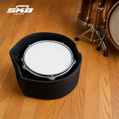 SKB 5.5" x 14" Snare Case with Padded Interior and D-Shaped Drum Design