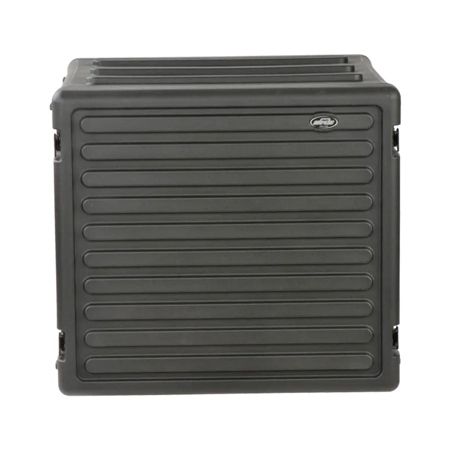 SKB 8U Roto Rack Case Polyethylene Gear Protector, Stackable, Waterproof, Black