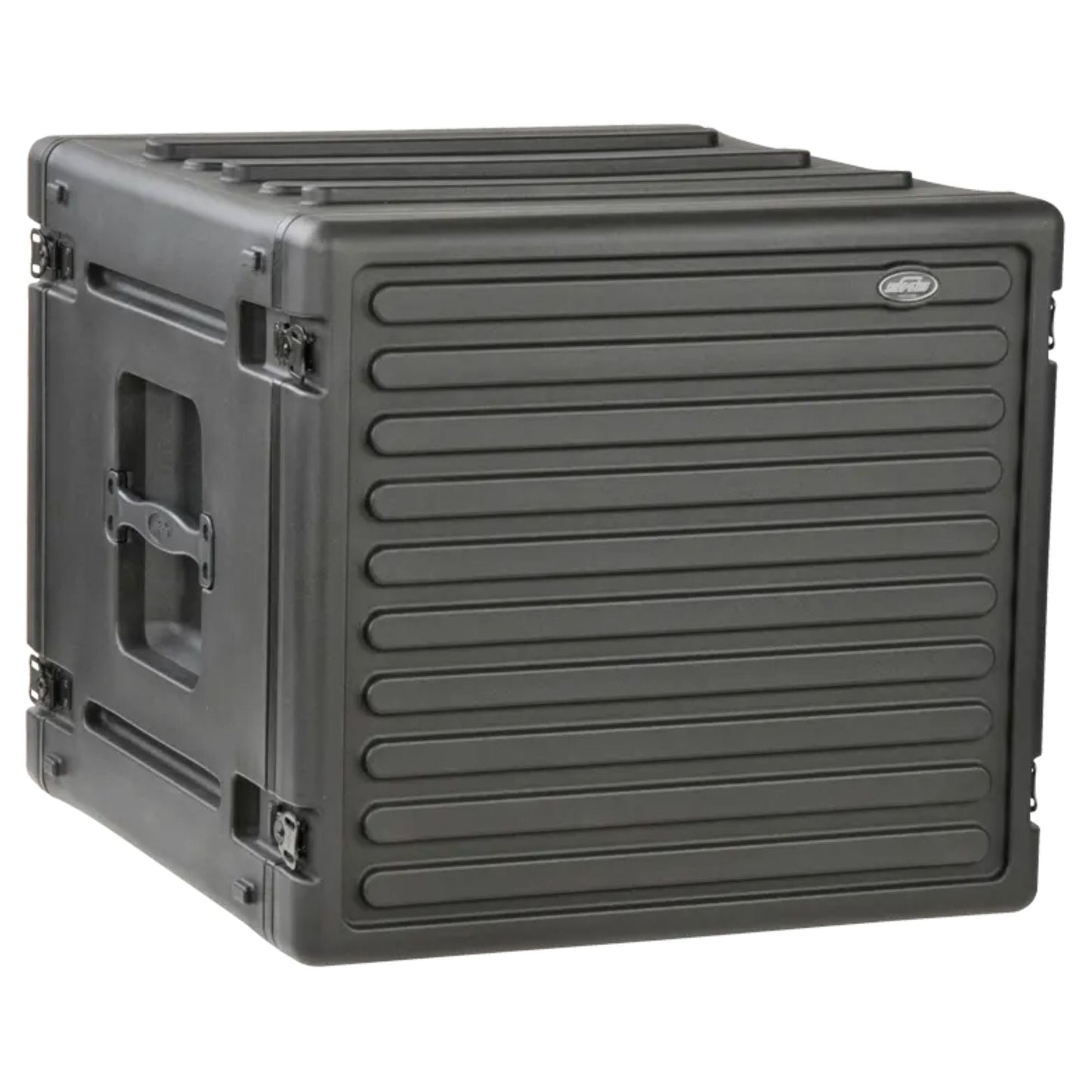 SKB 8U Roto Rack Case Polyethylene Gear Protector, Stackable, Waterproof, Black