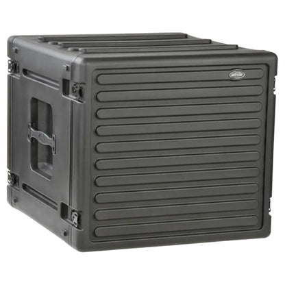 SKB 8U Roto Rack Case Polyethylene Gear Protector, Stackable, Waterproof, Black