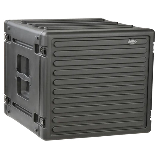 SKB 8U Roto Rack Case Polyethylene Gear Protector, Stackable, Waterproof, Black
