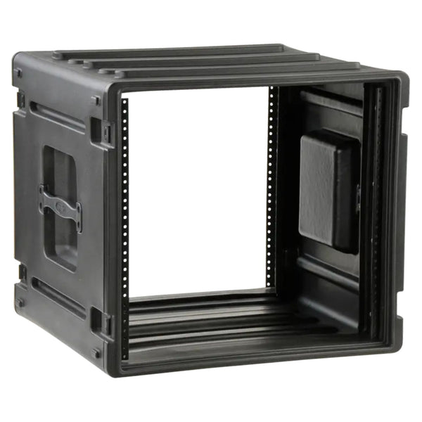 SKB 10U Roto Rack Case Polyethylene Gear Protector, Stackable, Waterproof, Black
