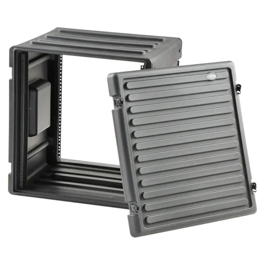 SKB 12U Roto Rack Case Polyethylene Gear Protector, Stackable, Waterproof, Black