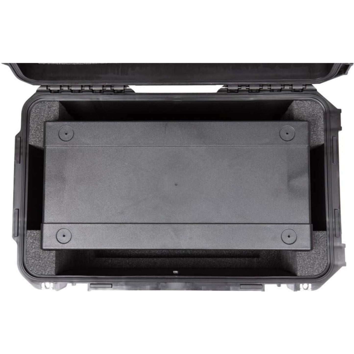 SKB iSeries 4U Shallow Fly Rack, Waterproof Polypropylene Hard Case, 9 Inch