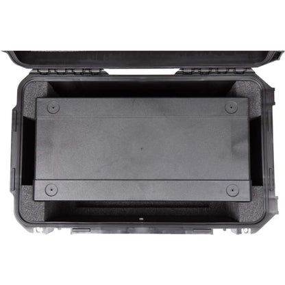 SKB iSeries 4U Shallow Fly Rack, Waterproof Polypropylene Hard Case, 9 Inch