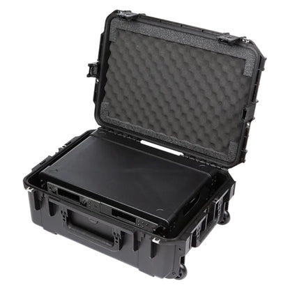 SKB 2U iSeries 13" Injection Molded Fly Rack with Built-In Wheels and Handle