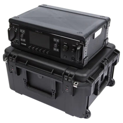 SKB 3U iSeries 13" Injection Molded Fly Rack with Built-In Wheels and Handle