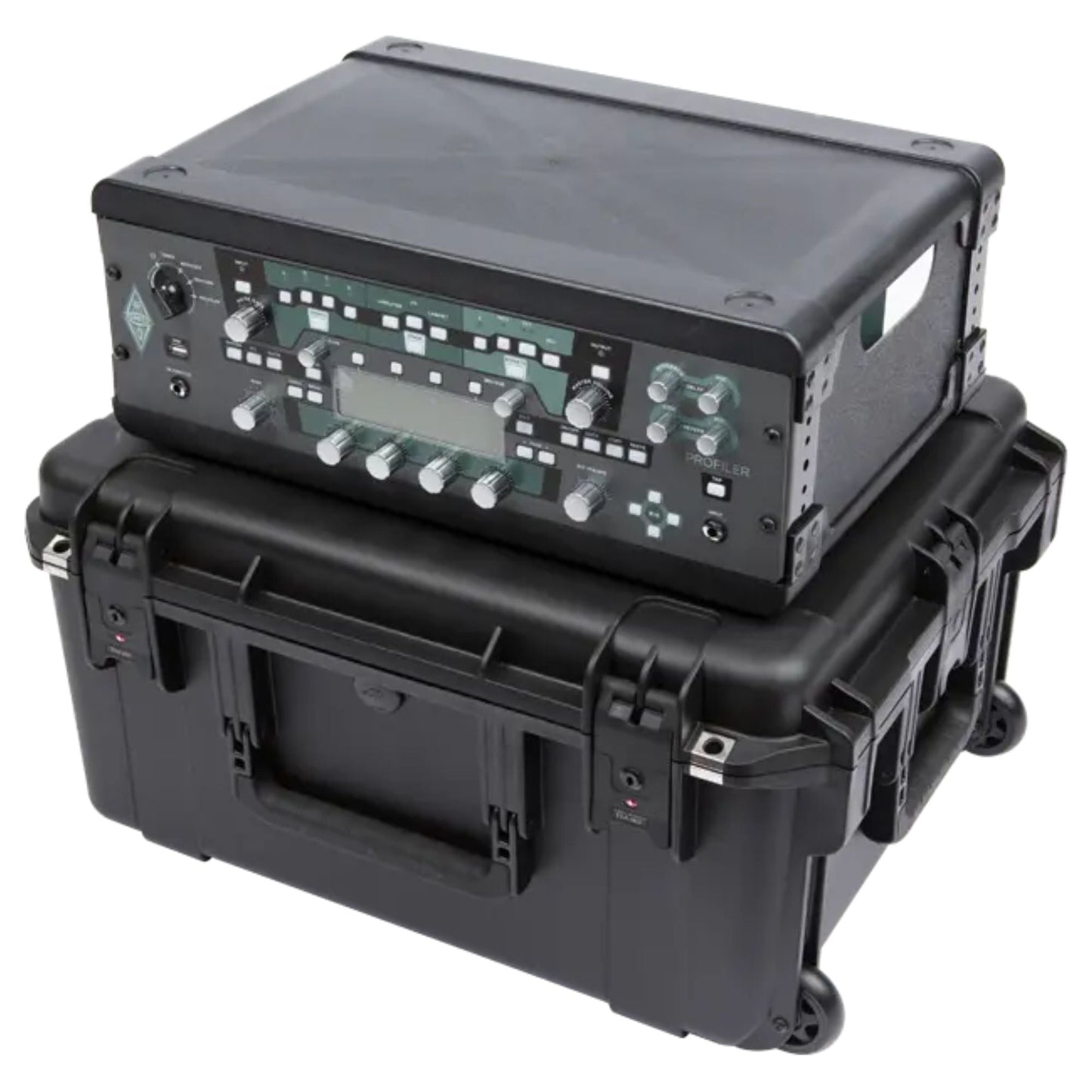 SKB 3U iSeries 13" Injection Molded Fly Rack with Built-In Wheels and Handle