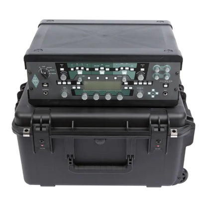 SKB 3U iSeries 13" Injection Molded Fly Rack with Built-In Wheels and Handle