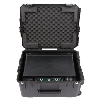 SKB 3U iSeries 13" Injection Molded Fly Rack with Built-In Wheels and Handle