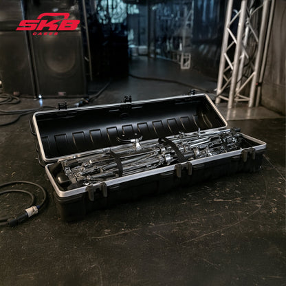 SKB vSeries ATA Regular Stand Case with Hard-Shell Construction and Wheels