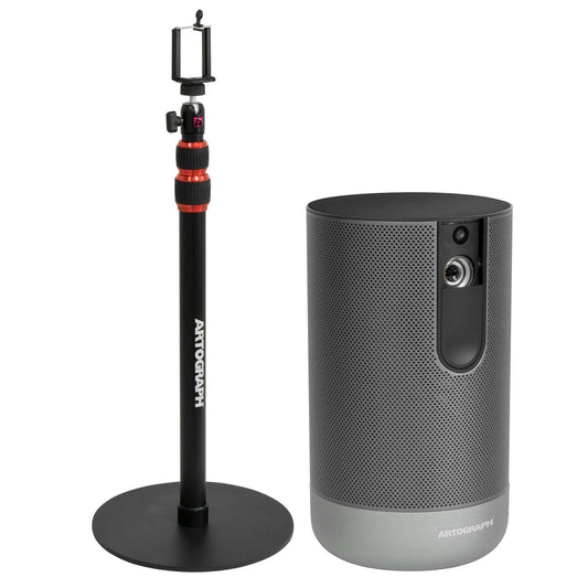 Artograph Smart LED Art Projector, Auto Focus Grids + Adjustable Projector Stand