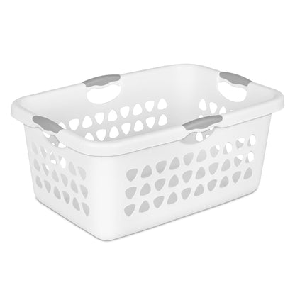 Sterilite Ultra Laundry Basket, 2 Bushel Plastic Hamper with Handles, 8 Pack