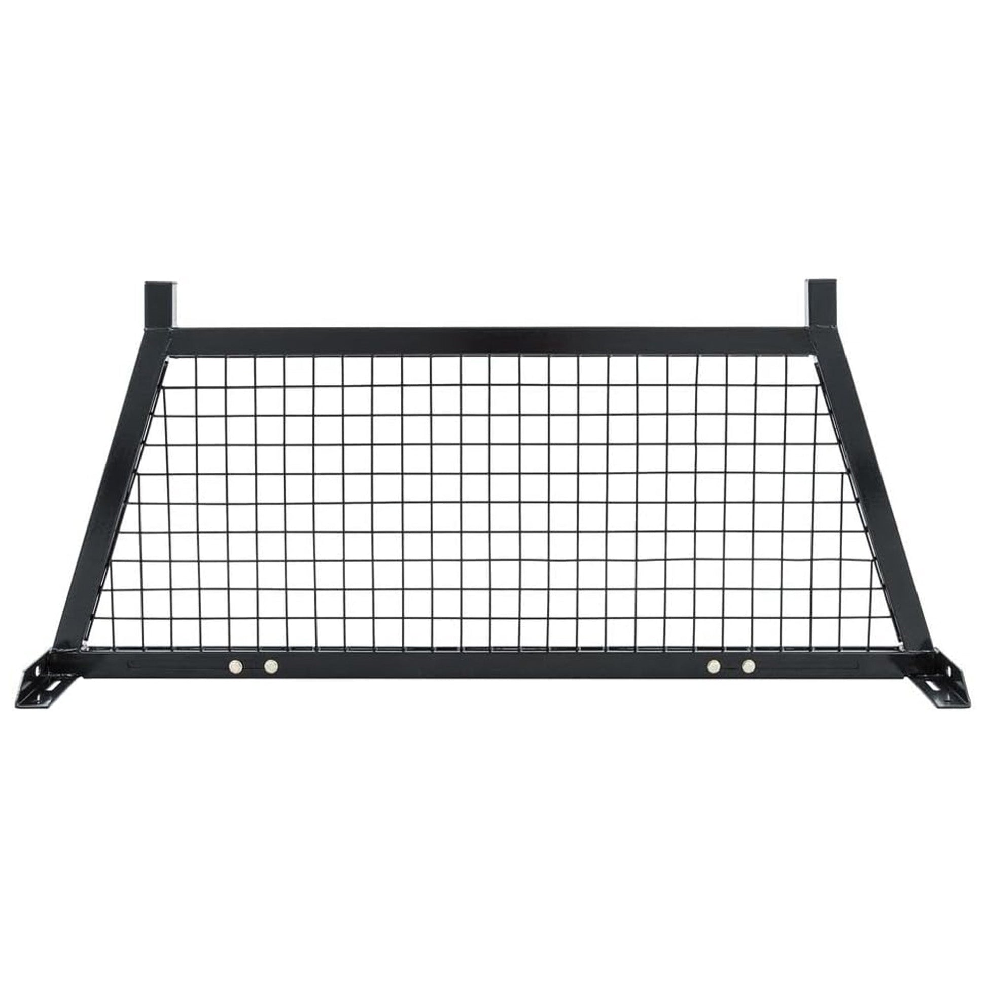 Elevate Outdoor Steel Mesh Adjustable Headache Rack with Wire Screen, Black - Find Fresh Goods