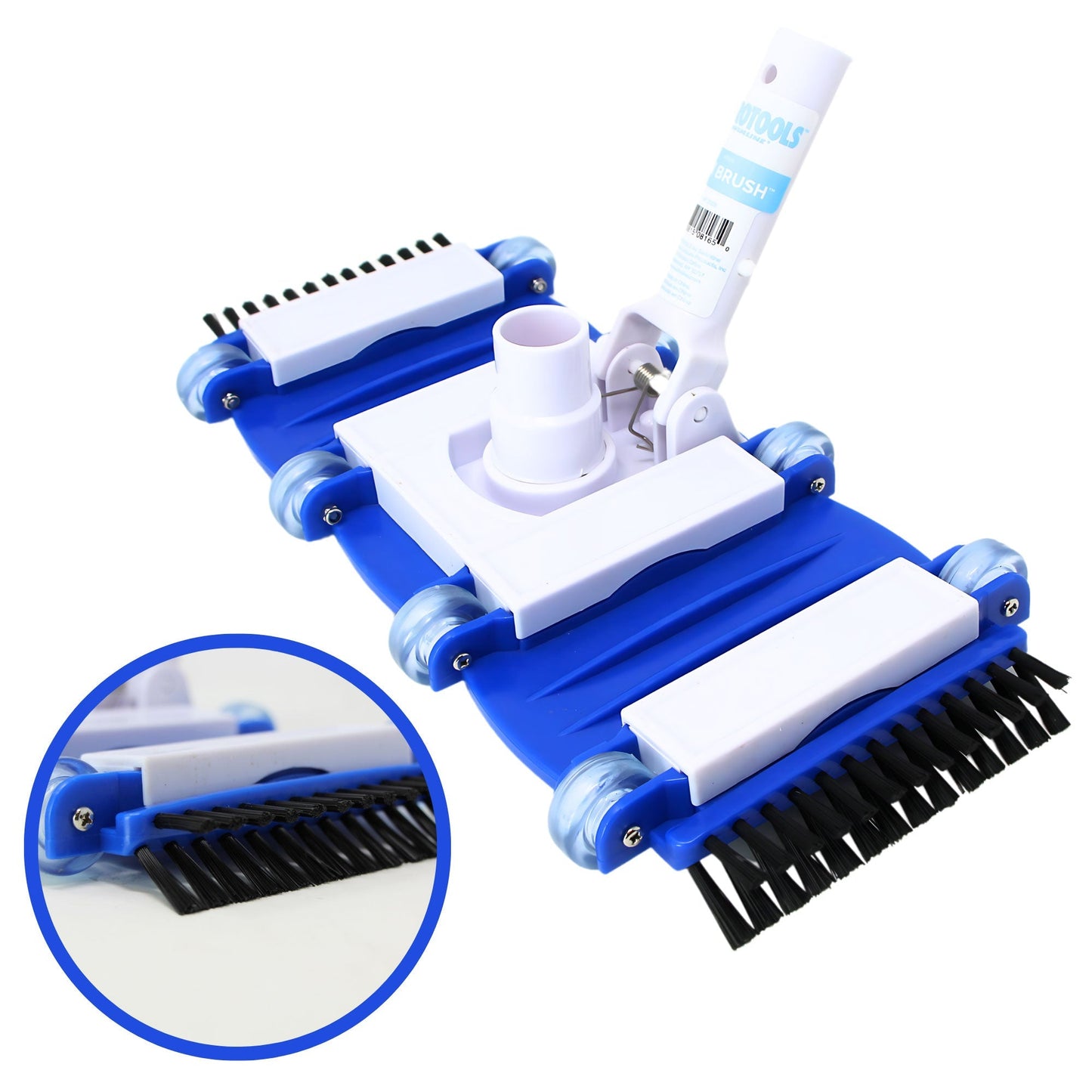 Swimline HydroTools 8165 Swimming Pool Flexible Weighted Vacuum Head w/ Brushes