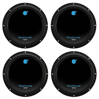 4) PLANET AUDIO AC10D 10" 6000W Power Car Audio Subwoofers Power Subs Woofers - Find Fresh Goods