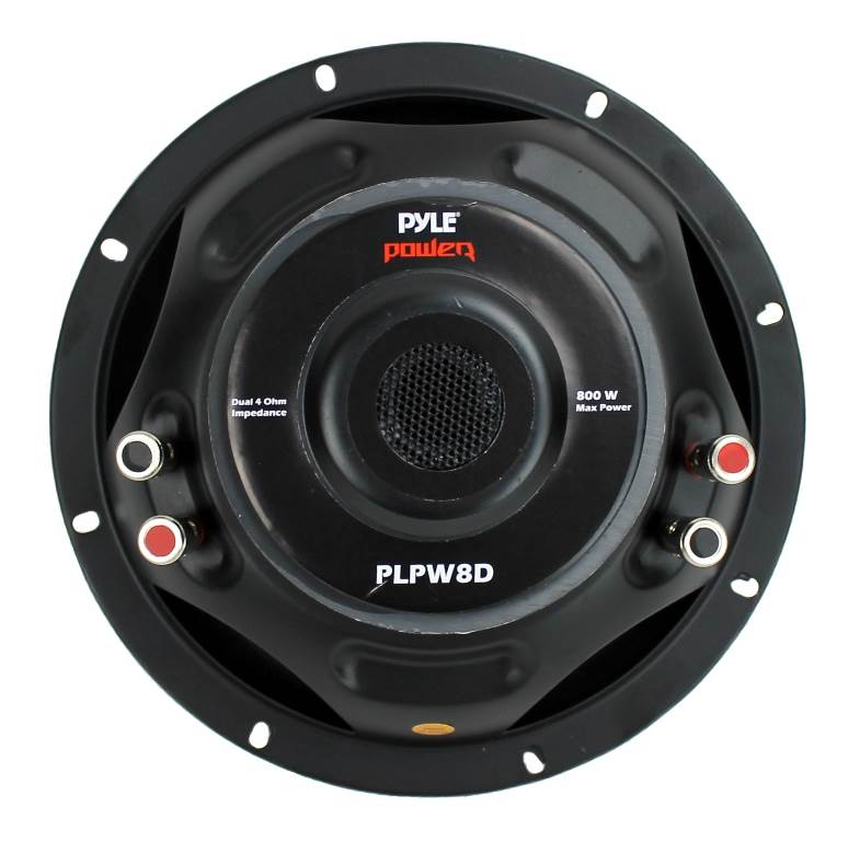 PYLE PLPW8D 8" 1600W Car Audio Subwoofers Subs Woofers Stereo DVC 4-Ohm - Find Fresh Goods