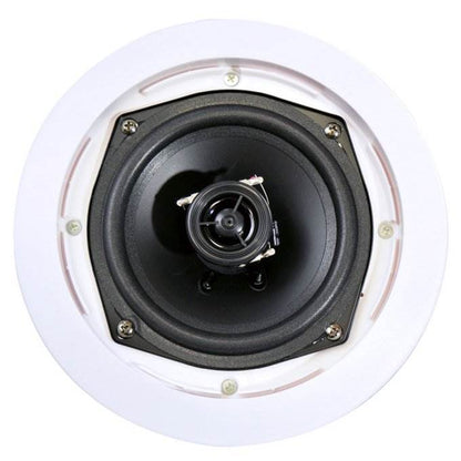 4) New PYLE PRO PDIC61RD 6.5'' White 400W 2-Way In-Ceiling/Wall Speakers System