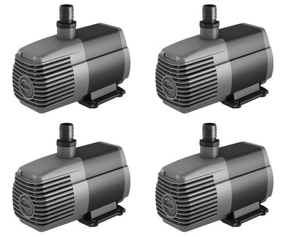 Active Aqua AAPW1000 92W 1000GPH Hydroponic Aquarium Pond Water Pump (4 Pack)