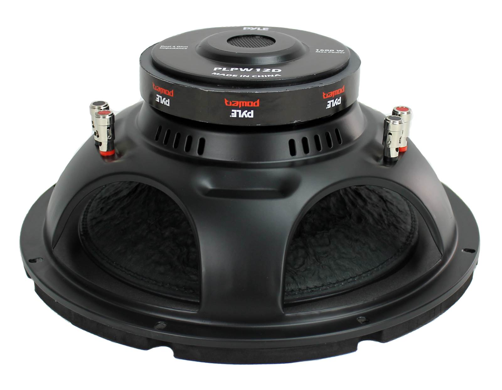 PYLE PLPW12D 12" 1600W 4Ohm DVC Black Car Stereo Audio Power Subwoofer Dual Coil - Find Fresh Goods