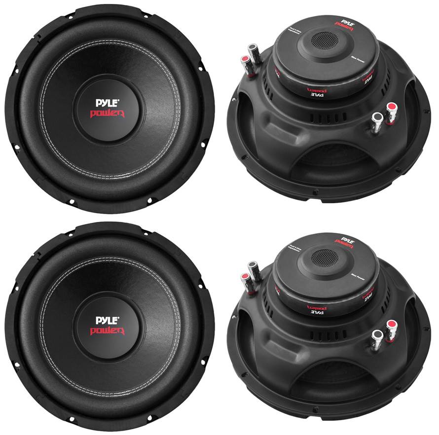 Pyle PLPW15D 15" 8000W Car Subwoofer Audio Power Subs Woofers DVC 4 Ohm, 2 Pack - Find Fresh Goods