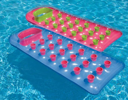 Intex 18-Pocket Suntanner Lounge Pool Float - (Set of 4) | 59895EP