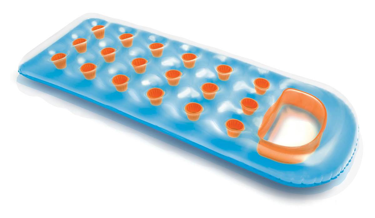 Intex 18-Pocket Suntanner Lounge Pool Float - (Set of 4) | 59895EP