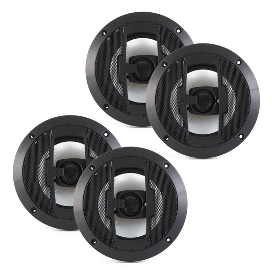 Boss Audio R63 Riot 6.5" 600W 3 Way Car Audio Coaxial Speakers Stereo 4 Ohm - Find Fresh Goods