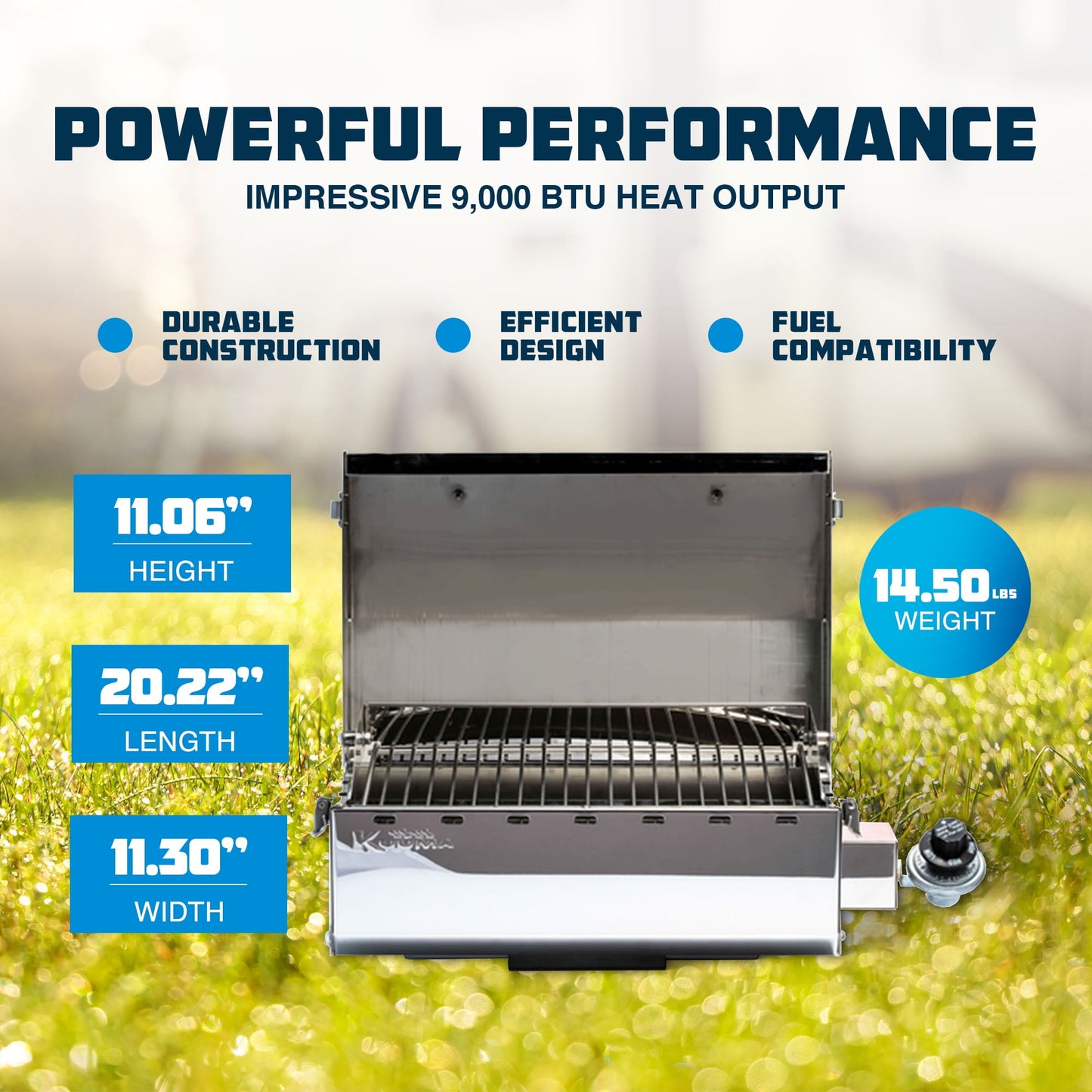 Kuuma Stow N' Go 125 Gas Grill